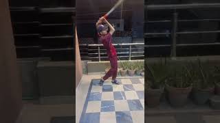 Cricket practice at home kal sai Cricket practice kai regular vlog aien gai inshallah plz support 🙏 [upl. by Peyter921]