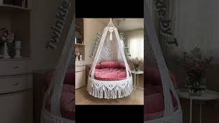 Macrame Hanging Chair BD shorts hangingchair bd macrame macramehangingchair [upl. by Hamas962]