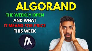 ALGORAND My Price Prediction THIS WEEK [upl. by Aikmat346]