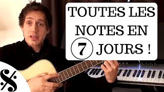 Comment Savoir Toutes les Notes sur Votre Guitare en 7 Jours  1  7 [upl. by Tracey786]