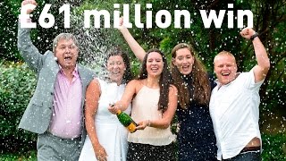 £61m EuroMillions jackpot winners go public [upl. by Dallman]