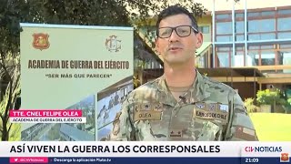 Así viven la guerra los corresponsales [upl. by Dosi273]