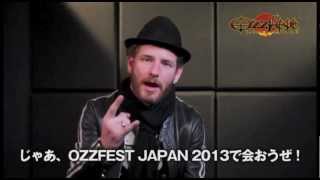 Corey Taylor from SlipknotSTONE SOUR  Ozzfest Japan 2013 [upl. by Mcfarland]