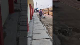 Ramanathapuram Tambaram special fare arrived Thiruvarur Junction thiruvarurjunction thiruvarur [upl. by Niwdog117]