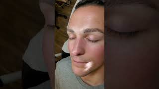 Transforming Man Brows Microblading  shortsmicrobladingmanbrows [upl. by Lorianne634]