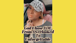 God Handpicked YOU From Overlooked to Unforgettable 🔥🙌🏽👑propheticword prophecy chosen dailygod [upl. by Haywood859]