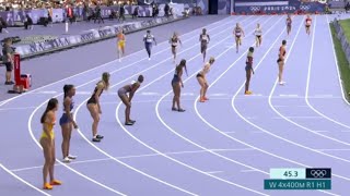 Women’s 4x400m Final  2024 Paris Olympics [upl. by Laet]