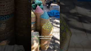 Wholesale rattan baskets at Lifestyle Vietnam Fair Ho Chi Minh city lifestylevietnam [upl. by Htenywg]