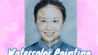 Watercolor Portrait  Anissa Chan [upl. by Trebma]