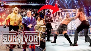 WWE SURVIVOR SERIES 20 November 2024 WAR GAMES HIGHLIGHTS Paul Heyman🥶 RETURNS With Brock Lesnar [upl. by Mixie172]