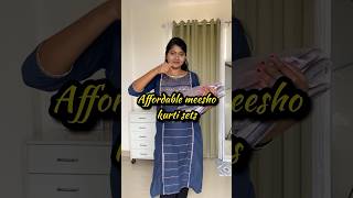 Meesho kurtis at affordable price meesho shorts youtubeshorts trending kurtiset kurti fashion [upl. by Nasho]