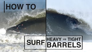 HOW TO Ride The BARREL  w Pro Surfer BRETT BARLEY [upl. by Cirted323]