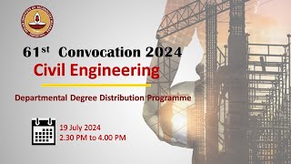 DEPARTMENTAL DEGREE DISTRIBUTION PROGRAMME D3P 2024 [upl. by Krell]