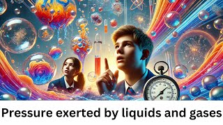 Pressure exerted by liquids and gases graduation [upl. by Yeliac]