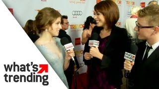 Anna Kendrick Sings With Kristin Chenoweth At Trevor Live 2012 EXCLUSIVE [upl. by Akeimahs]