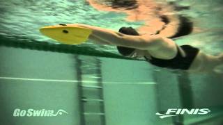 FINIS Alignment Board Kick with Perfect Body Alignment [upl. by Nylehtak21]