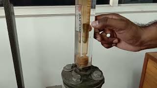 Rotameter Experiment Transport Phenomena Lab [upl. by Aztinay]