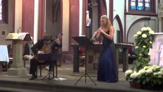 DawidekPoyner Duo play 3Sarabanda by Arcangelo Corelli [upl. by Nairam]