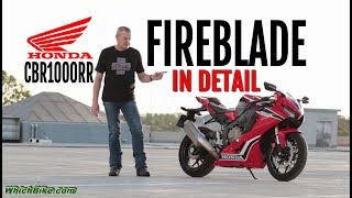 Honda CBR1000RR Fireblade  Walkaround and Detailed Technical Overview [upl. by Garold176]