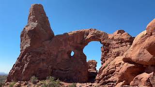 Arches National Park Balanced Rock Double Arch and the Windows Trail [upl. by Mile]