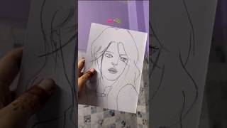 Free hand sketching 🦩  drawwithharshita art sketch indila youtubeshorts youtube [upl. by Leraj178]