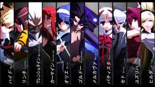 Under Night InBirth OST Overwhelm Despair Spedup [upl. by Aleacem]