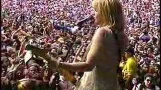 Courtney Love 1995 Doll Parts    stage dive [upl. by Erma322]