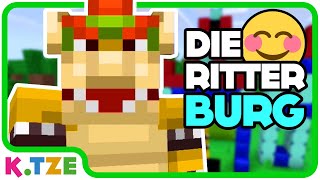 Minecraft Ritterburg bauen 🐎😍 Minecraft für Kinder  Folge 12 [upl. by Sellma]