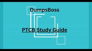 Prepare and Pass the PTCB Exam with DumpsBoss Study Guide [upl. by Petie]