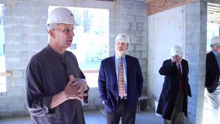 Hard Hat Tour of Haverford College Dorm Project Tour [upl. by Severen320]