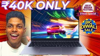 Top 5 Best Laptops Under 40000 For Students amp Coding 💥 Diwali Sale 2024 🚀 [upl. by Ddahc]