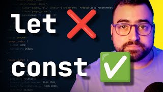 Why I Almost NEVER Use LET in JavaScript [upl. by Charmane]