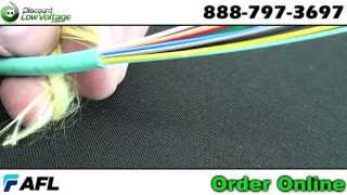 10G multimode indoor armored interlocking fiber optic cable [upl. by Nnylcaj]