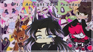 Part 1  FW ArtFight 2024 Roundup  SpeedPaint [upl. by Andrews]