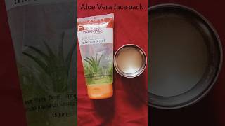 Aloe Vera gel with Raw milk face pack for glowing skin clear skin ytshorts short facepack vira [upl. by Greg]