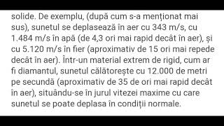 Care este Viteza Sunetului  Exemple Calcul [upl. by Maze]