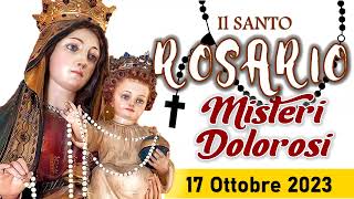 Santo Rosario di oggi 17 Ottobre 2023 alla Madonna del Santo rosario di Pompei [upl. by Aidyn]