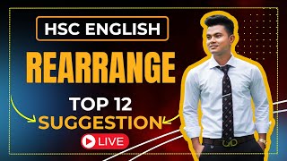 HSC Rearrange Class amp Top 12 Suggestion🔥  HSC English [upl. by Ylagam]