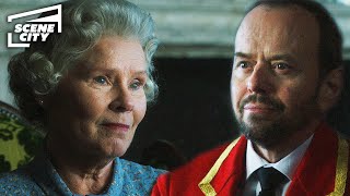 The Queen Meets the Royal Servants  The Crown Imelda Staunton Andrew Havill [upl. by Enrika]