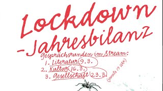 LockdownJahresbilanz Gesellschaft 2332021 Literaturhaus Graz [upl. by Nanon]