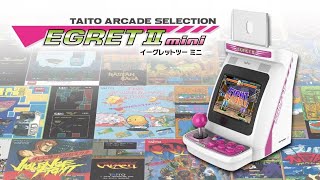 EGRET 2 MINI by Taito  60 seconds of each game [upl. by Avie]