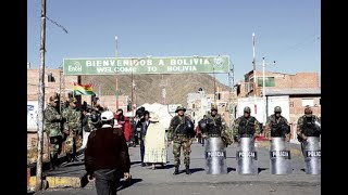 Presidente de Bolivia ordena militarizar la frontera con Perú [upl. by Ramo]