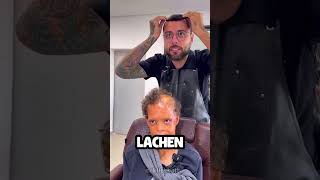 Friseur verändert Leben dieses Jungen 🥹❤️ [upl. by Anaujait]