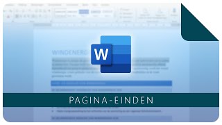 Zachte en harde pagina einden  Microsoft Word [upl. by Erina937]