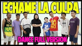 ECHAME LA CULPA REMIX DANCE ZUMBA  CHOREOGRAPHY BY DIEGO TAKUPAZ  TIK TOK [upl. by Tracie]