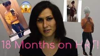 18 months on HRT MTF Transgender [upl. by Heintz270]