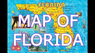 MAP OF FLORIDA [upl. by Neelyam]