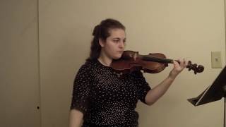 Violin excerpt Prokofiev  Romeo and Juliet Death of Tybalt [upl. by Berkman547]