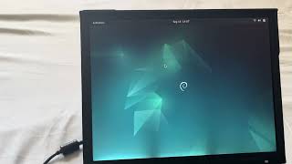 Debian Linux with Gnome Desktop on the Thinkpad x61 [upl. by Argela]