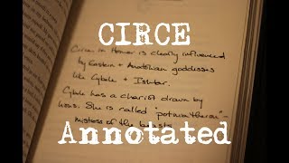 Annotated First Edition of Circe by Madeline Miller [upl. by Daitzman]